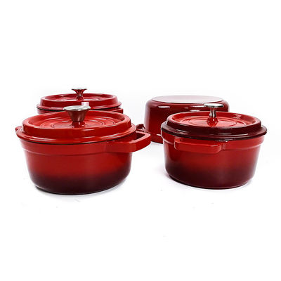 Классическое покрытие эмали Cocotte голландской печи литого железа ODM OEM