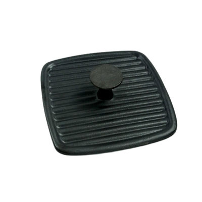 лоток Griddle барбекю Griddle гриля литого железа 51.2*26.5cm с прессой
