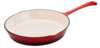 Stovetop литого железа OEM лотка Skillet литого железа 8 дюймов Fryer круглого глубокий