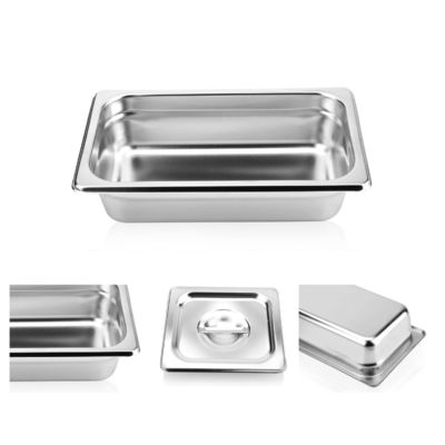 Cookware нержавеющей стали качества еды устанавливает универсальные 6 в лотке гостиницы