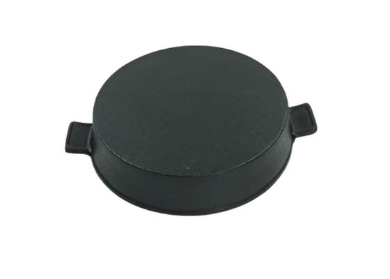 OEM ODM Cast Iron Frying Pan 24.5/26.5cm BSCI For Induction Stove Tops