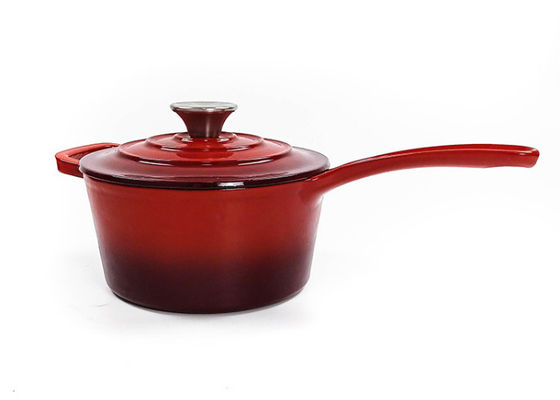 Наборы Cookware литого железа 7 частей покрытые эмалью для крытого и на открытом воздухе
