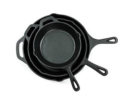 Skillet глубокого Fryer литого железа 12 дюймов большой для семейных трапез