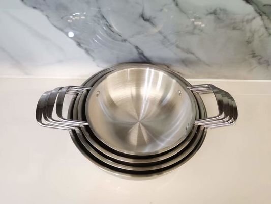 Cookware нержавеющей стали мычки устанавливает бак нержавеющей стали качества еды 304