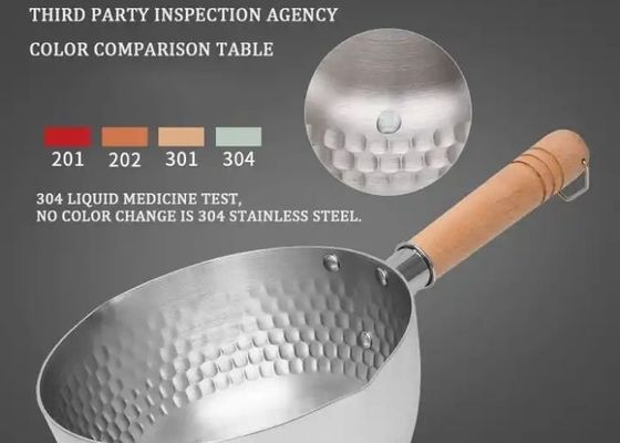 Cookware нержавеющей стали 20/22cm устанавливает кастрюльку нержавеющей стали 304 со стеклянной крышкой