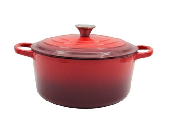 Печь ISO9001 красного литого железа ODM 21.3*10cm OEM голландская аттестовала