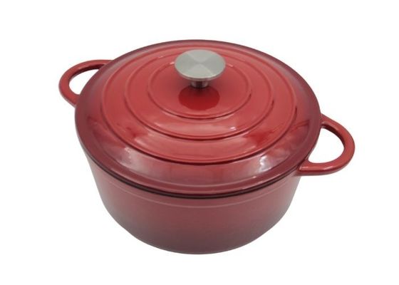Печь ISO9001 красного литого железа ODM 21.3*10cm OEM голландская аттестовала