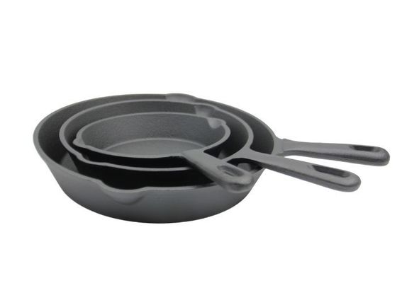 Лоток Skillet литого железа 10 дюймов для опалять, выпечка, жаря - Пре-закаленная
