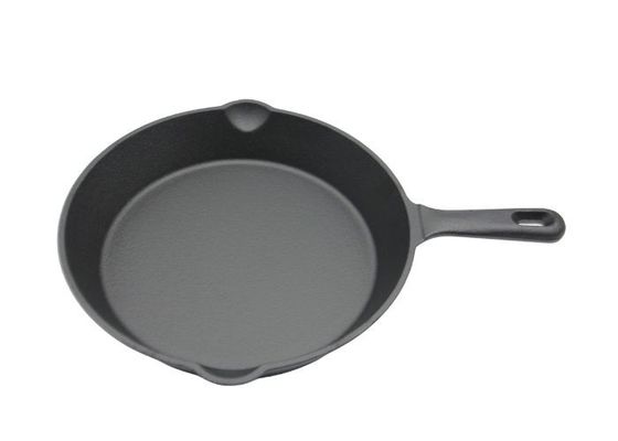 Лоток Skillet литого железа 10 дюймов для опалять, выпечка, жаря - Пре-закаленная