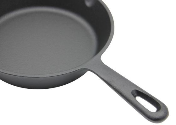 Вокруг Pre закаленного Skillet литого железа с диаметром крышки 6,3 дюйма 8 дюймов