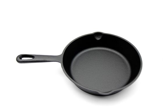 Skillet литого железа 6/8/10 дюймов Pre приправленный для опаляет, Sauté, печет всю плиту