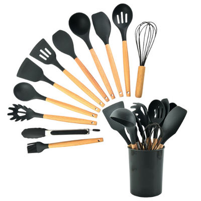 Nonstick утварь аксессуаров Cookware кухни установила с длинной ручкой