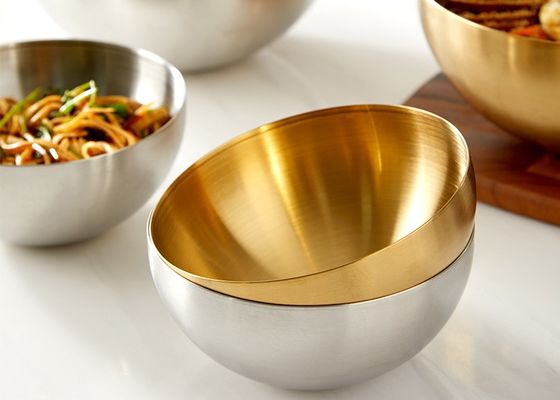 Наградной Cookware нержавеющей стали устанавливает шары для смешивая сервировки и Snacking