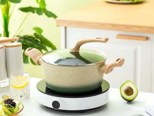 Не сотейник ручки алюминиевый с усиленным покрытием и отделяемой ручкой