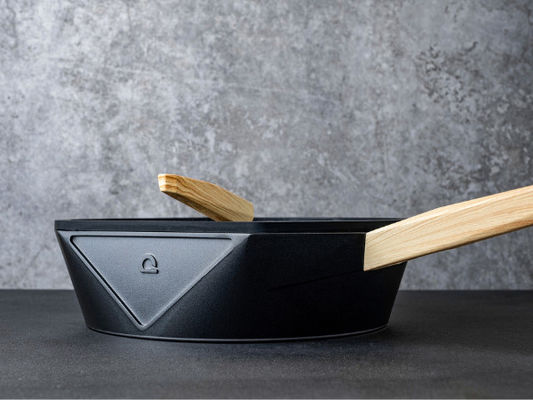 алюминиевая сковорода Cookware 11Inch сверхмощная с основанием нержавеющей стали