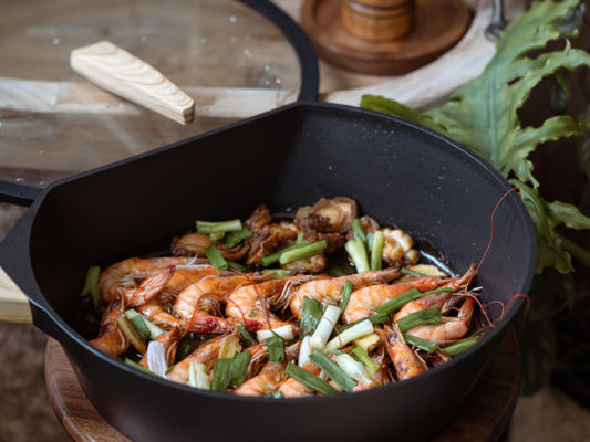 Сковорода 8Inch разносторонней не ручки алюминиевая для индукции Cooktops