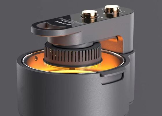 НОВЫЙ Fryer воздуха черноты 5L варит быстро 22*29.5cm