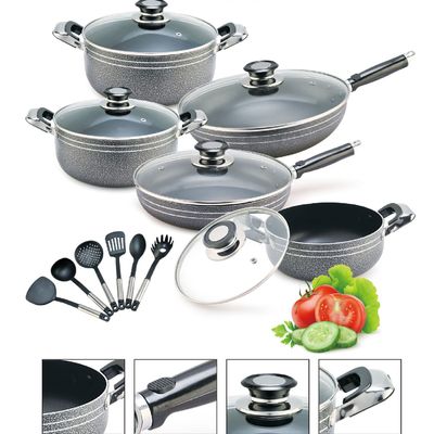 Кухонные горшки и сковороды из алюминия