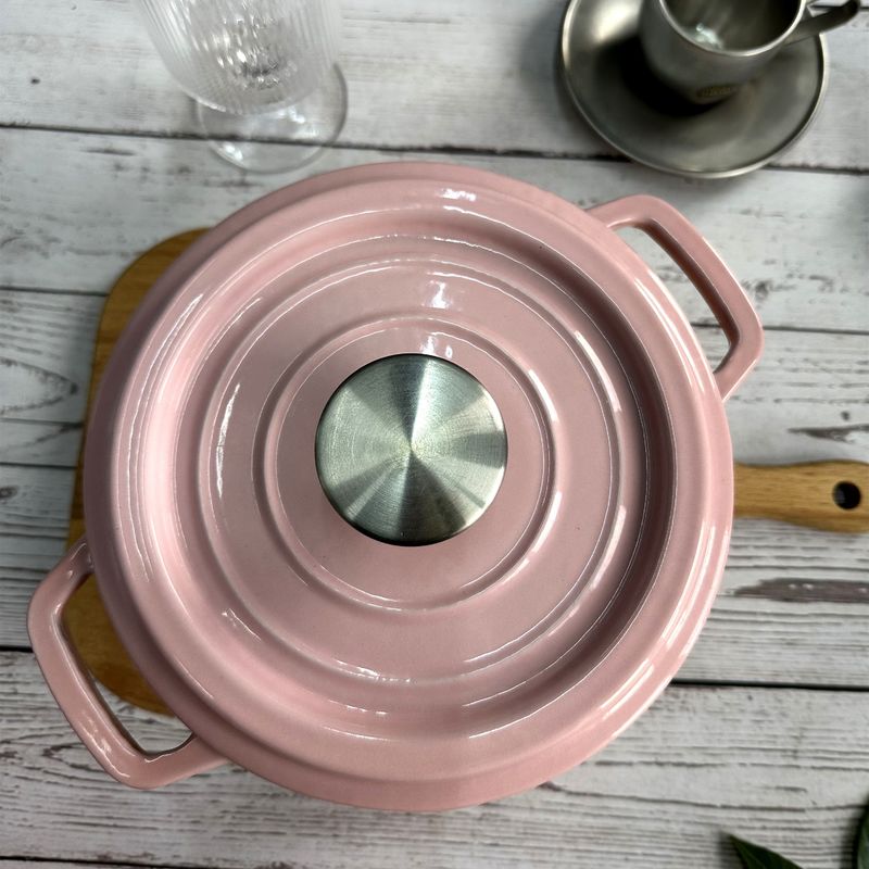 Эмаль покрыла бак /cocotte запаса литого железа размером 18/20/22/24/26cm Glasstop