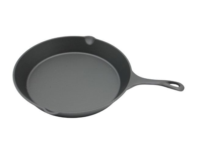 Круглый Skillet литого железа Пре-закаленный: Улучшите для домашней кухни и на открытом воздухе дюйма приготовления на гриле 10/12 дюймов