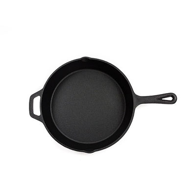 Pre закаленный длинный лоток Skillet литого железа ручки 6/8/10 дюймов 3pcs/Set